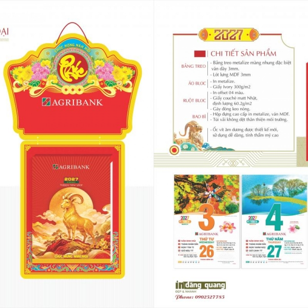 LỊCH SIÊU ĐẠI 2027